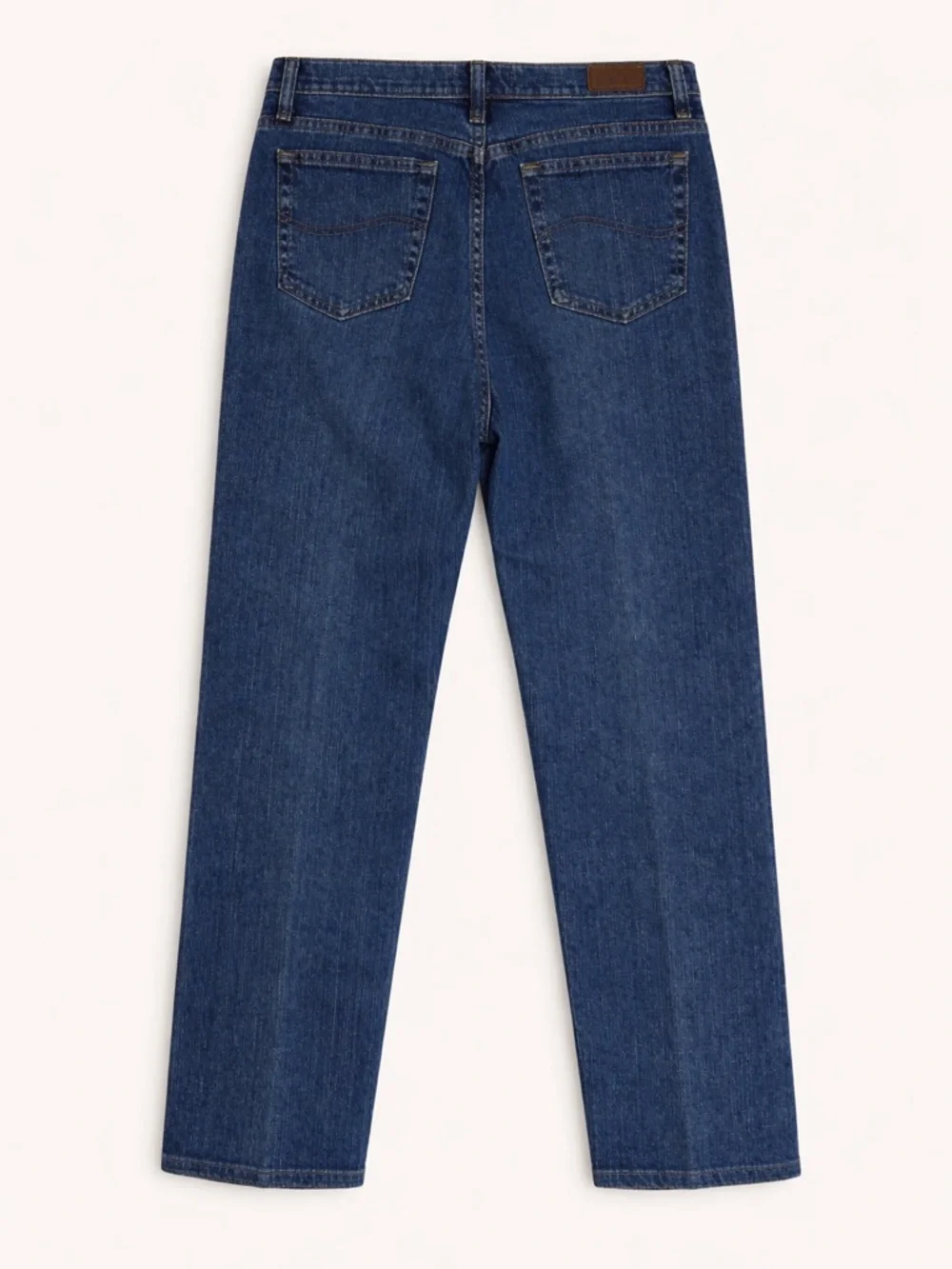 Lee Women’s Size 12 Long - On Waist - Straight Leg Jeans - Classic Blue Denim - Picture 2 of 11